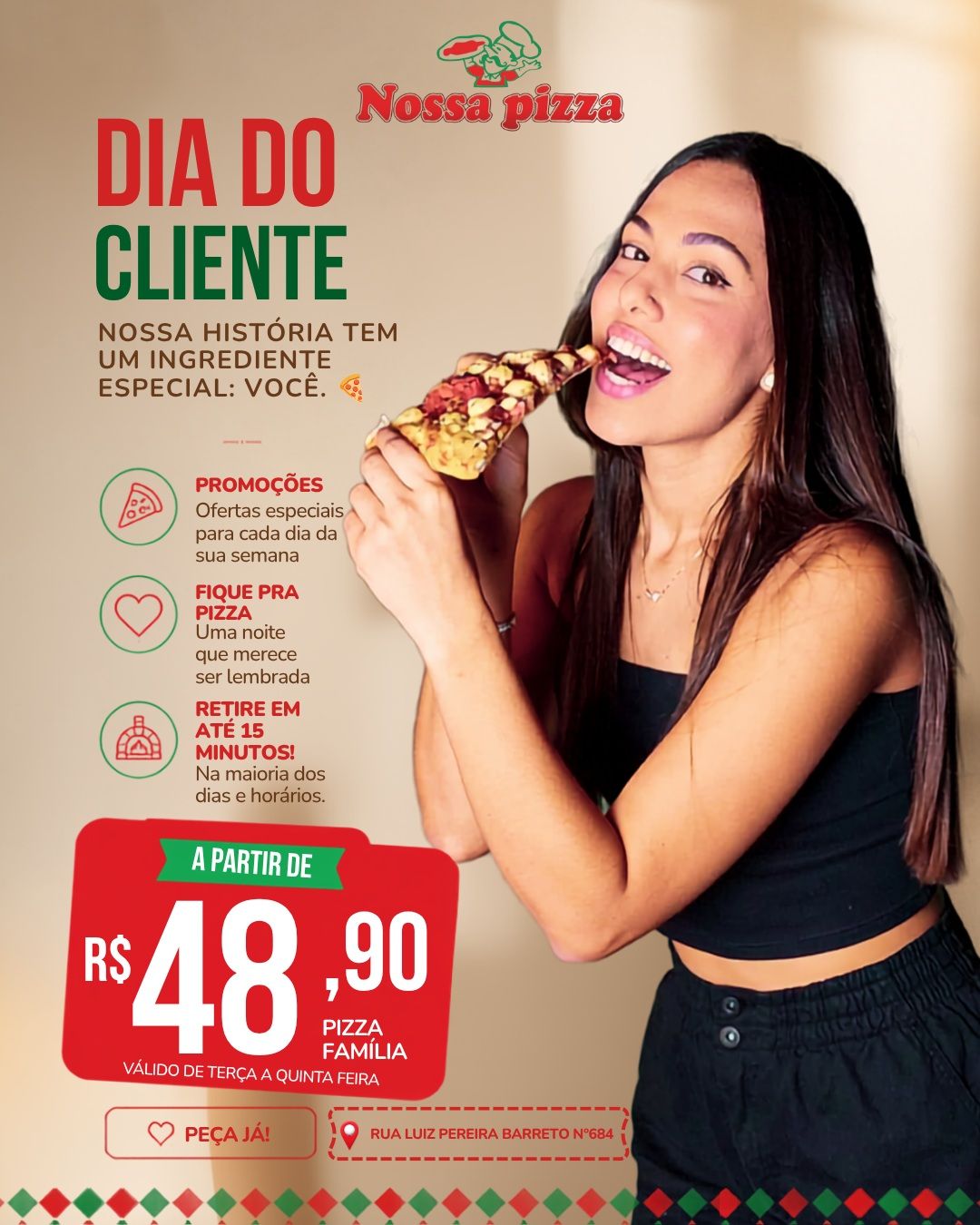 Publicação de 15 de setembro no Instagram