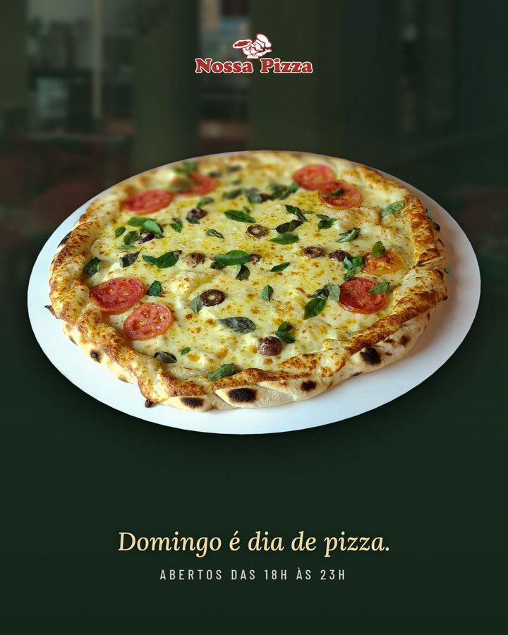 Domingo pede pizza. E pizza pede companhia. Esperamos você para comer aquela pizza do jeito que domingo merece. Hoje estamos abertos das…