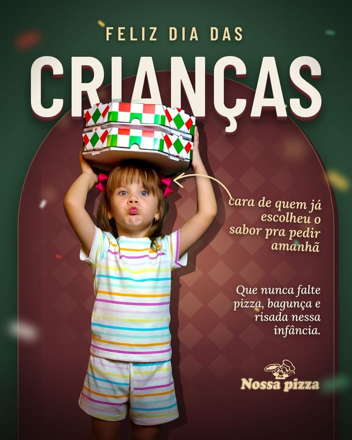 Feliz Dia das Crianças a todos os pequenos que deixam nossas noites mais barulhentas e mais felizes. Hoje a gente descansa, mas amanhã o…