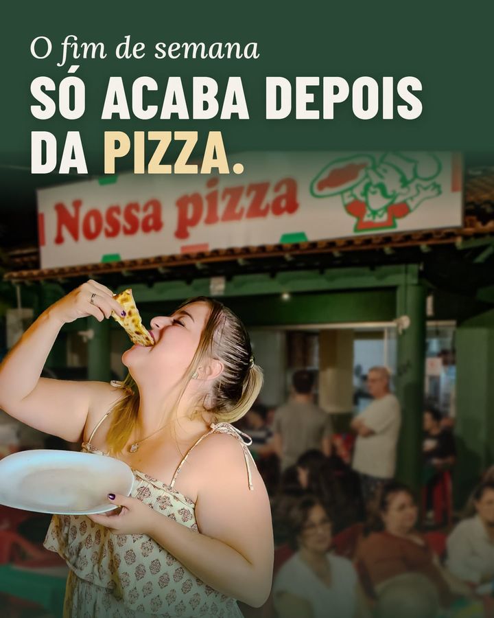 O fim de semana só acaba depois da pizza. Domingo é dia de fechar com chave de ouro: massa fina, crocante e recheios deliciosos! Hoje das…
